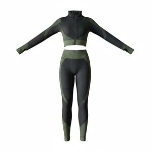 Brand new Fuyukai two piece green/black